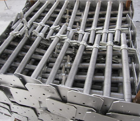 गैल्वेनाइज्ड यूनिवर्सल जैक थ्रू स्केफ़ोल्डिंग जैक बेस