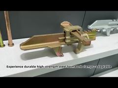 उच्च-शक्ति स्टील अनुकूलन योग्य मचान क्लैंप, भवन के लिए 1 वर्ष की वारंटी के साथ